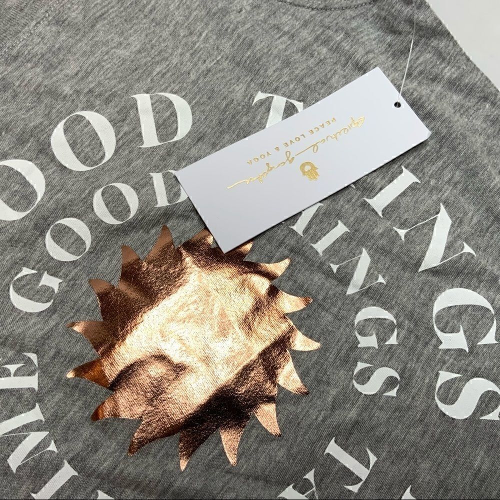 Spiritual Gangster Kids ‘Minime Collection’ Muscle Tee “Good Things Take Time” — image 3 of 6